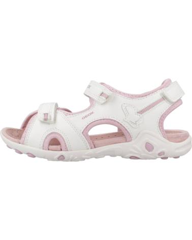 Sandales GEOX  pour Fille J SANDAL WHINBERRY G  BLANCO
