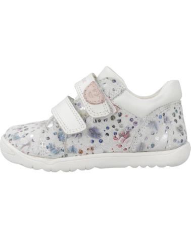 Chaussures GEOX  pour Fille B MACCHIA GIRL  BLANCO