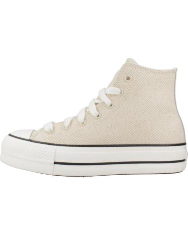 Woman Zapatillas deporte CONVERSE CHUCK TAYLOR ALL LIFT CANVAS LEATHER  BLANCO