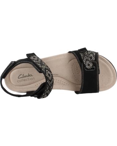 Sandalen CLARKS  für Damen AMANDA SPRINT  NEGRO