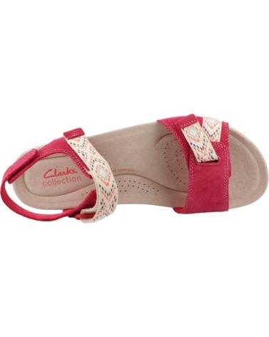 Sandalen CLARKS  für Damen und Mädchen AMANDA SPRINT  ROSA