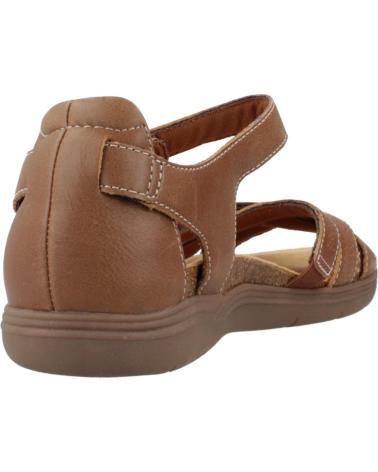 Sandales pour Femme CLARKS APRIL POPPY 26170496 MARRN MARRóN