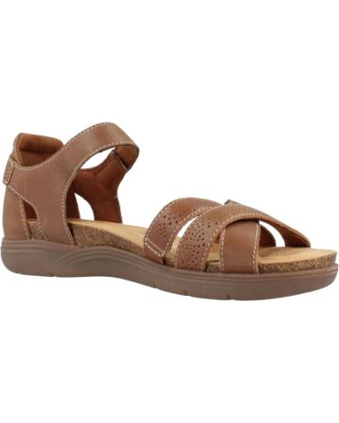Sandales pour Femme CLARKS APRIL POPPY 26170496 MARRN MARRóN