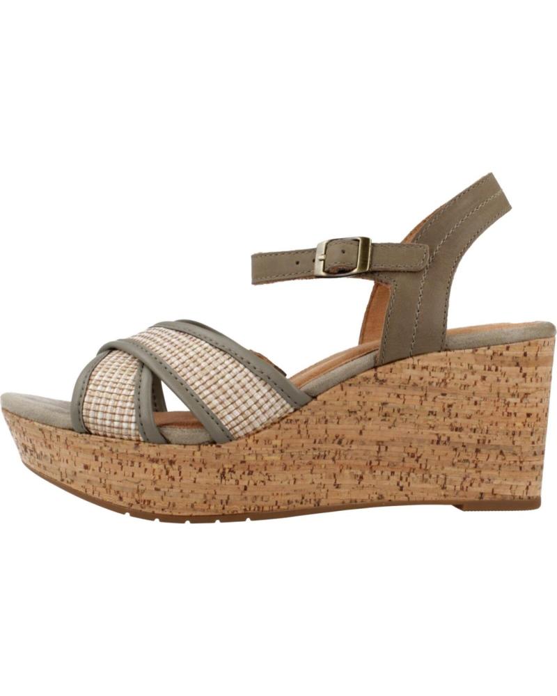 Sandalen für Damen CLARKS ELLERI PLUM 26171441 VERDE