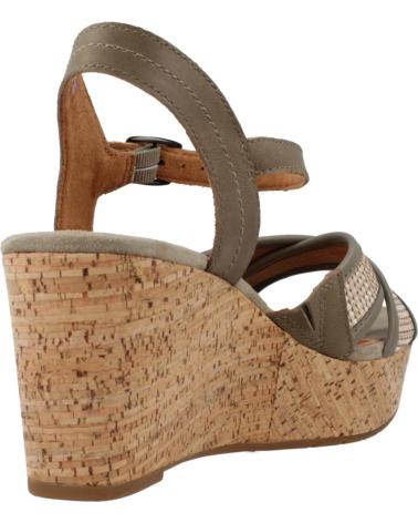 Sandalen für Damen CLARKS ELLERI PLUM 26171441 VERDE