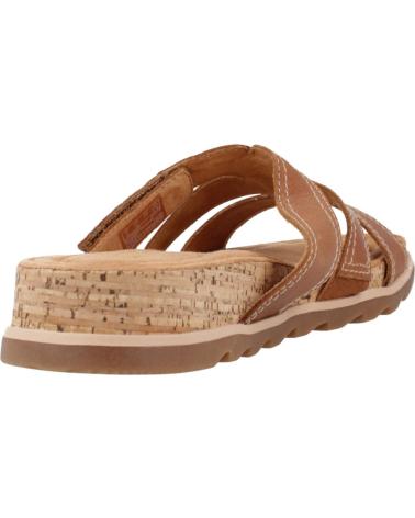 Sandales pour Femme CLARKS YACHT CORAL MARRON