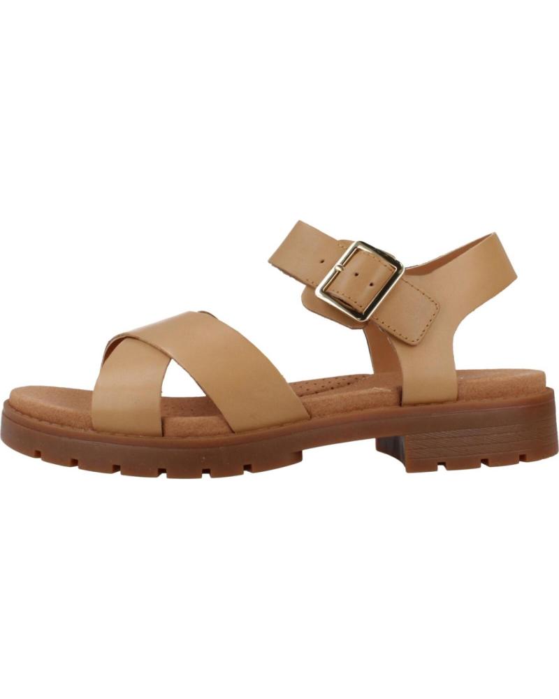 Sandales pour Femme CLARKS ORINOCO STRAP MARRON CLARO