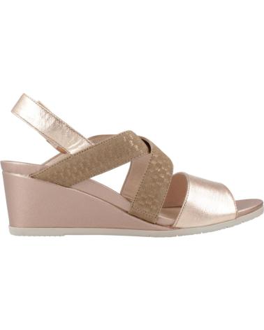 Sandalias de Mujer STONEFLY SWEET III 10 LAMINATED LTH BRONCE