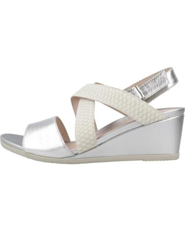 Sandalias de Mujer STONEFLY SWEET III 10 LAMINATED LTH PLATA