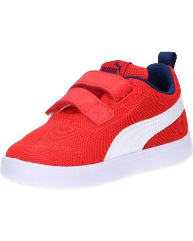 Esportes  de Menina e Menino PUMA 371759 COURTFLEX V2 MESH V INF 06 POPPY RED