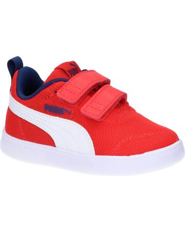Esportes  de Menina e Menino PUMA 371759 COURTFLEX V2 MESH V INF 06 POPPY RED