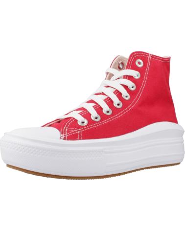 Sportivo CONVERSE  per Donna e Bambina CHUCK TAYLOR ALL STAR MOVE PLATFORM  ROJO