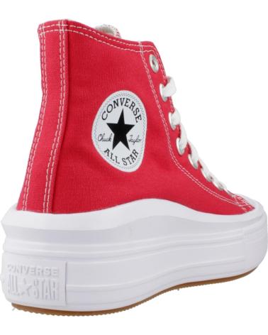 Sportivo CONVERSE  per Donna e Bambina CHUCK TAYLOR ALL STAR MOVE PLATFORM  ROJO
