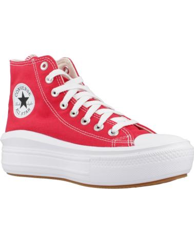 Sportivo CONVERSE  per Donna e Bambina CHUCK TAYLOR ALL STAR MOVE PLATFORM  ROJO