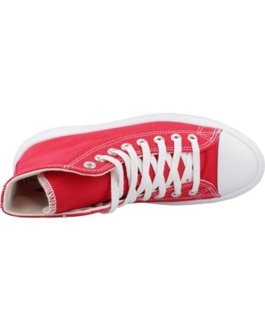 Sportivo CONVERSE  per Donna e Bambina CHUCK TAYLOR ALL STAR MOVE PLATFORM  ROJO