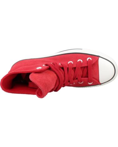 Deportivas de Mujer y Niña CONVERSE CHUCK TAYLOR ALL STAR LIFT SUEDE ROJO