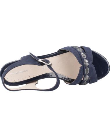 Woman Sandals STONEFLY CHER 3 GOAT SUEDE  AZUL
