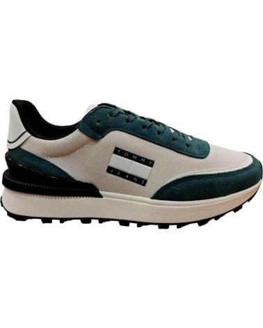 Sapatos Desportivos TOMMY JEANS  de Homem ZAPATILLAS HOMBRE TECHNICAL RUNNER EM0EM01265  BEIGE