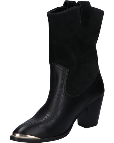 Woman boots CLARKS 26152277 WEST MID  BLACK
