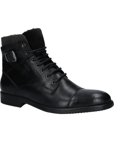 Man Mid boots GEOX U04Y7D 0003C U JAYLON C9999 BLACK