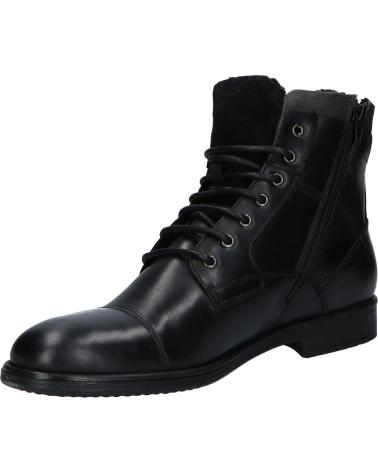 Man Mid boots GEOX U04Y7D 0003C U JAYLON C9999 BLACK
