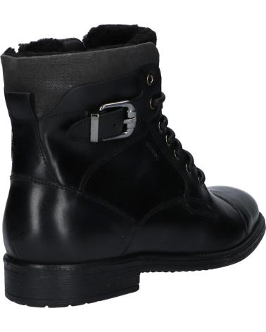 Man Mid boots GEOX U04Y7D 0003C U JAYLON C9999 BLACK