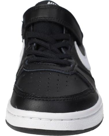NIKE COURT BOROUGH LOW 2 BQ5451-002 BLACK SNEAKERS NEGRO