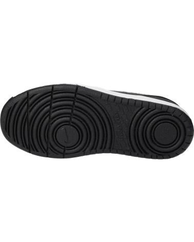 NIKE COURT BOROUGH LOW 2 BQ5451-002 BLACK SNEAKERS NEGRO