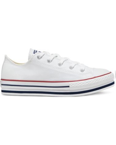 girl Trainers CONVERSE 668028C  DOBLE  BLANCO