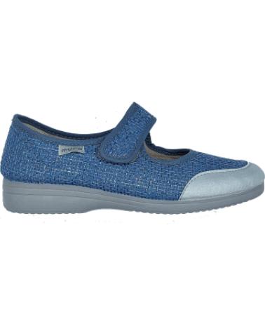 Zapatos OTRAS MARCAS  de Mujer y Niña ZAPATILLA PULSERA VELCRO  AZUL