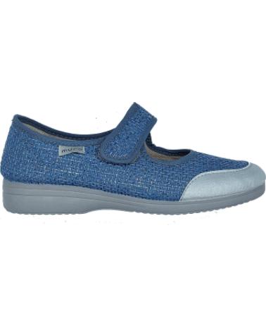 Woman and girl shoes OTRAS MARCAS ZAPATILLA PULSERA VELCRO  AZUL