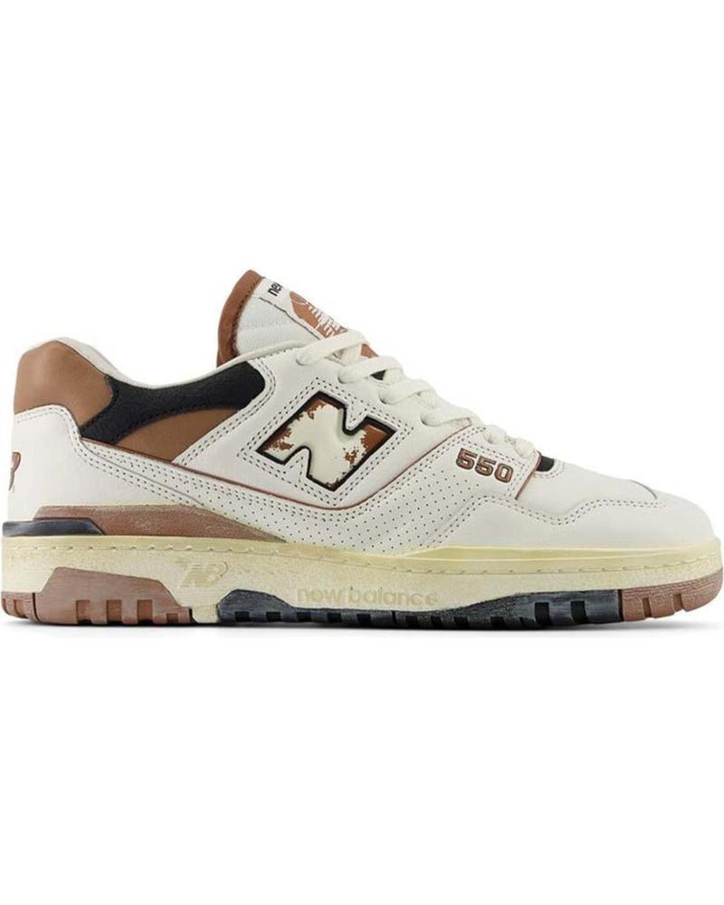 Sneaker NEW BALANCE  für Damen und Herren und Mädchen und Junge ZAPATILLAS 550 PREMIUM VINT  MULTICOLOR