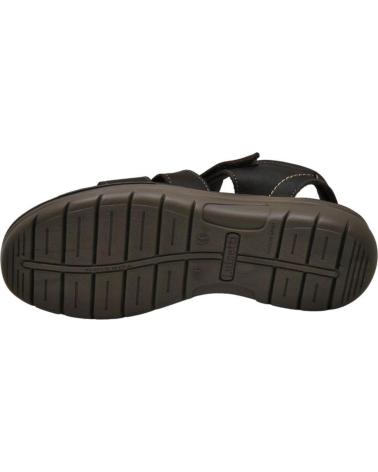 Sapatos Desportivos LUISETTI  de Homem 34105 SANDALIA COMODA DE PIEL HOMBRE  CAFE