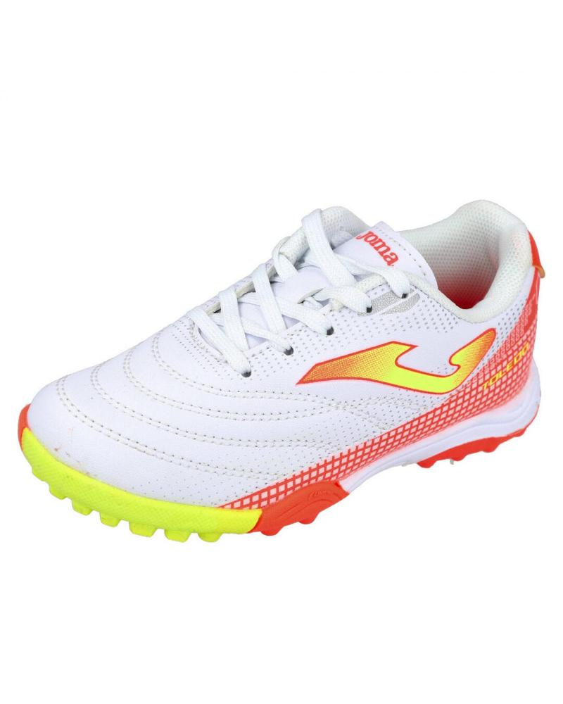 Zapatillas deporte de Niño JOMA TOLEDO JR 2102 BOTAS DE FUTBOL MULTITACOS BLANCO
