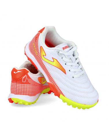 Zapatillas deporte de Niño JOMA TOLEDO JR 2102 BOTAS DE FUTBOL MULTITACOS BLANCO