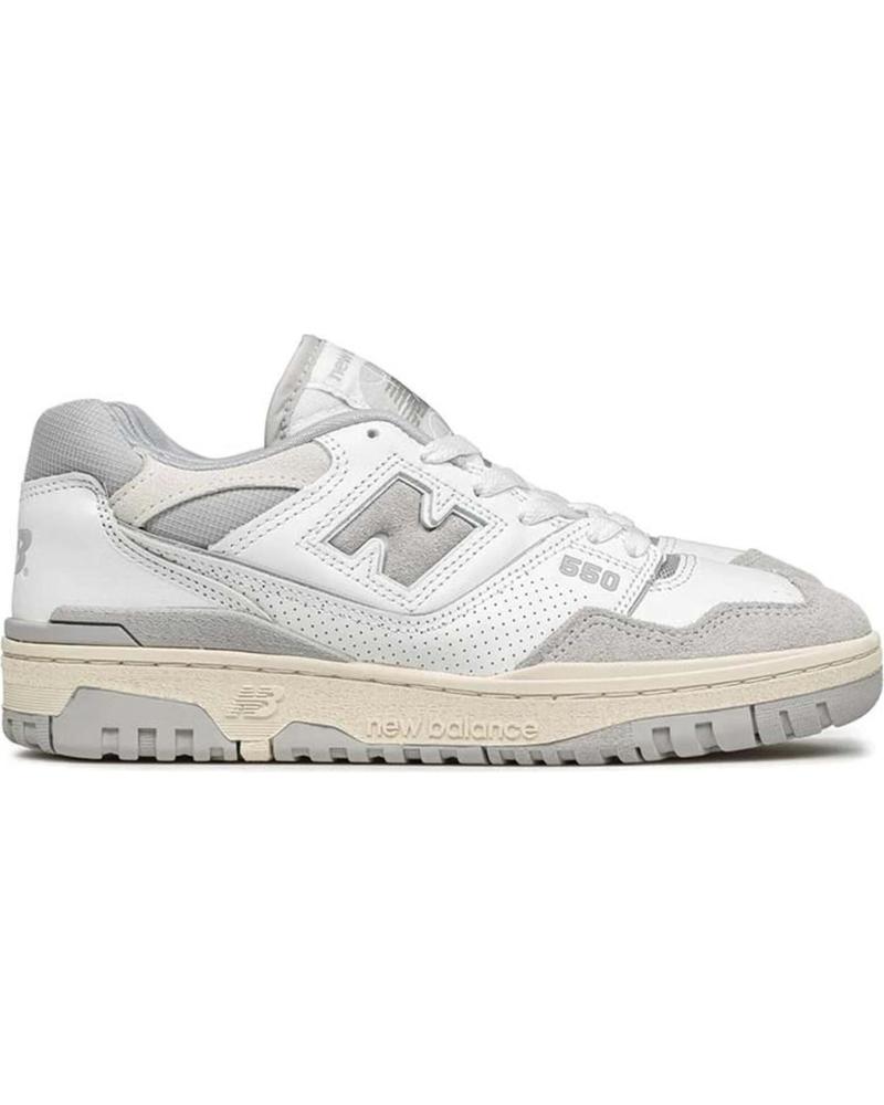 Woman and Man and boy Trainers NEW BALANCE BB550NEA LIFESTYLE  BLANCO-GRIS