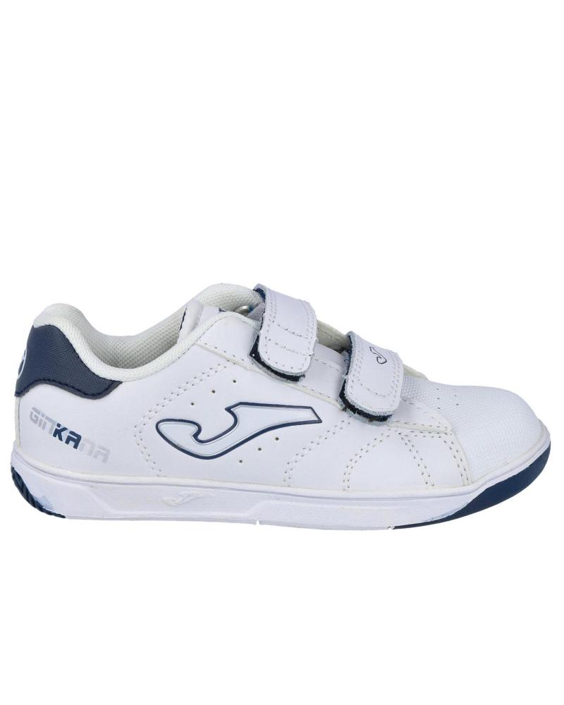 Sapatilhas de Menino JOMA COLEGIAL PUNTERA REFORZADA VELCRO BLANCO - MARINO