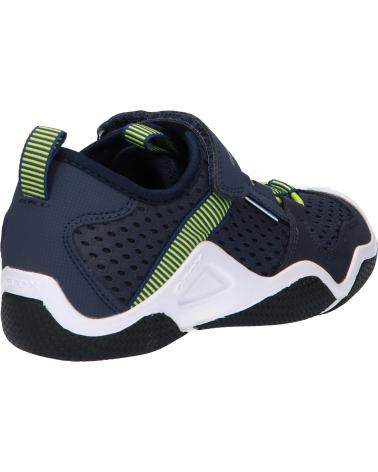 GEOX J3530A 1450 JR WADER C0749 -LIME NAVY