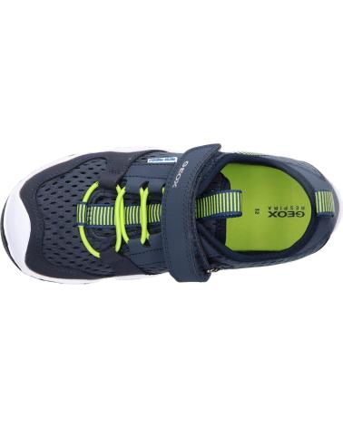 GEOX J3530A 1450 JR WADER C0749 -LIME NAVY