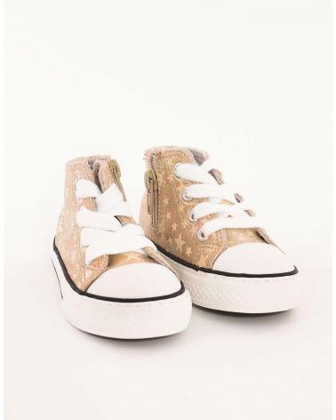 Sportif De Niña CONGUITOS BOTITAS BEBE METALIZADO 14148  PLATINO