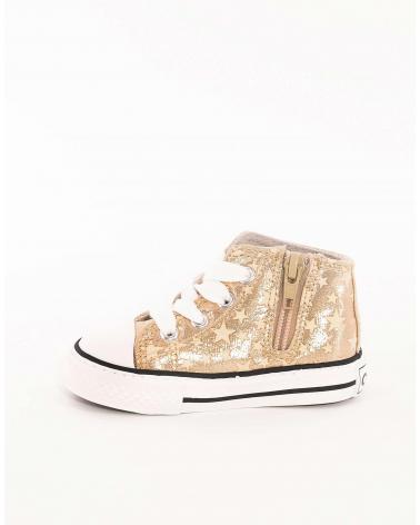 Sportif De Niña CONGUITOS BOTITAS BEBE METALIZADO 14148  PLATINO