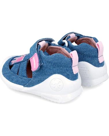 Sandales pour Fille BIOMECANICS SANDALIAS ELEFANTE PRIMEROS PASOS 242183-C VAQUERO