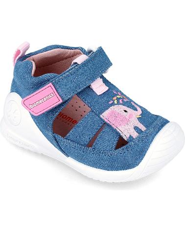 Sandales pour Fille BIOMECANICS SANDALIAS ELEFANTE PRIMEROS PASOS 242183-C VAQUERO