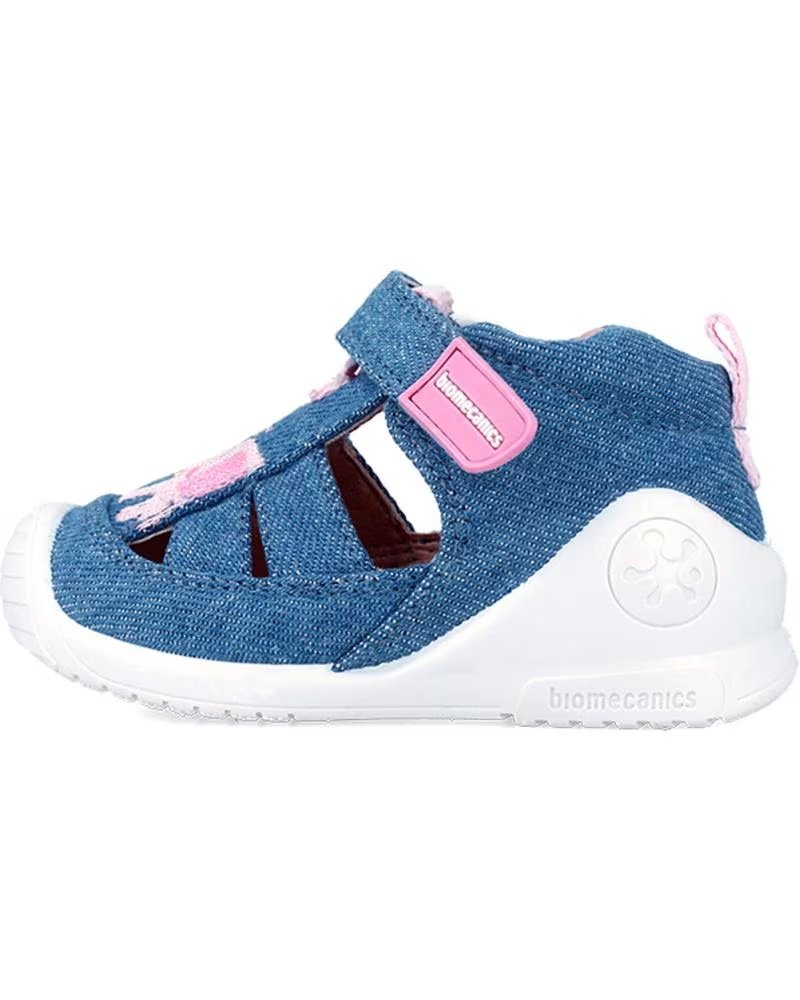 Sandali Biomecanics 242183 Per Bambine – Punta Rinforzata E Chiusura In Velcro, Pelle Sintetica, Suola TPR