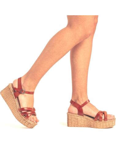 Sandalias PORRONET  de Mujer SANDALIA CUNA  CUERO
