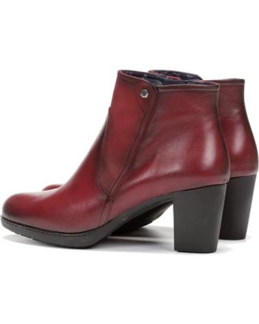 Woman Mid boots DORKING BOTAS EN PIEL BURDEOS CASUAL SUGAR-NOBUK PICOTA-OPERA