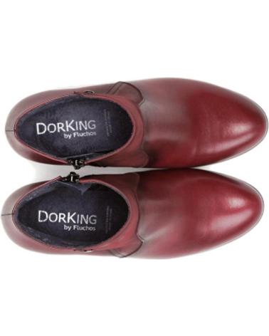 Woman Mid boots DORKING BOTAS EN PIEL BURDEOS CASUAL SUGAR-NOBUK PICOTA-OPERA