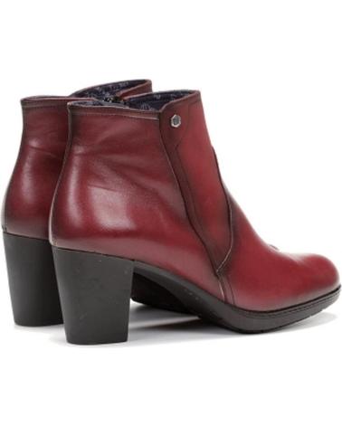 Woman Mid boots DORKING BOTAS EN PIEL BURDEOS CASUAL SUGAR-NOBUK PICOTA-OPERA