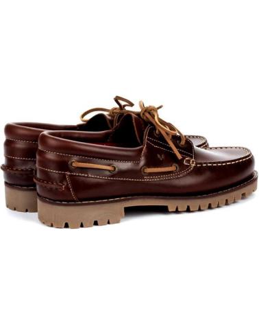 Man Boat shoes MARTINELLI NAUTICOS EN PIEL MARRON COGNAC-CUERO