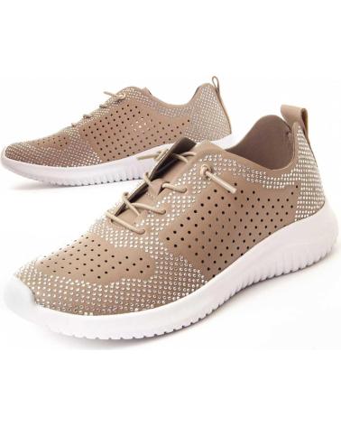 Sapatilhas de Mulher MONTEVITA DRILLSPORT BROWN